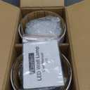 Battery Operated Wall Sconces Set of Two, Wireless Battery Wall Lamp with Remote Control, 12 Colors RGB Magnetic Bulb, Rechargeable Black Wall Sconce for Bedroom Living Room Hallway (14 inch B10)