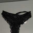 Avidlove Womens Underwear Lace Cheeky Panties Criss Cross Back Bikini Thongs Sexy Undies XL