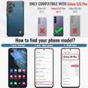 Vinich for Samsung Galaxy S26 Plus Wallet Case with Card Holder, RFID Blocking Credit Slots Kickstand Shockproof Phone Cover for Women Men, Blue