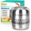Refrigerator Deodorizer,Lasts for 10 Years,Fridge Deodorizer Kitchen Gadgets Odor Eliminator for Fridge & Freezer, Room,RV and New Home,More Effective Than Baking Soda Charcoal Air Purifier (Silver)