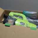 Leaf Blower Cordless, 21V Powerful Electric Leaf Blower with 2 * 4.0Ah Batteries & Fast Charger, 2-Speed Power Settings, Battery Powered Blowers for Lawn Care, Yard, Lawn, Patio, Dust, Blows Leaves (black)