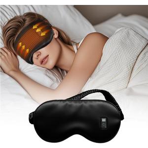 Joythink Cordless Sleep Mask Heated Eye Mask for Dry Eyes,Eye Relief,with 3 Temperature Settings and Timer Control,Washable Eye Mask,Gifts for Friends