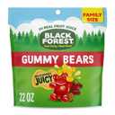 Black Forest Gummy, Bears, Fruit Flavor, Deliciously Juicy, Made with Real Fruit Juice, 22 oz (EXP 07/15/26)