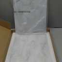 Acrylic Book Stand - Open Book Display Stand for Reading, Bible, Cookbook, Magazines, Textbooks, Recipe Holder (Marble Pattern)