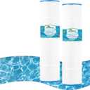 HANXER® Swimming Pool Filter Replaces for C-8316, Filbur FC-1286, Hayward XStream CC1500, CCX1500RE(CC 1500 E), CC1500RE, PXST150, 817-0150P, 81505, 150 Sq.Ft Filter Cartridge, 2 Pack