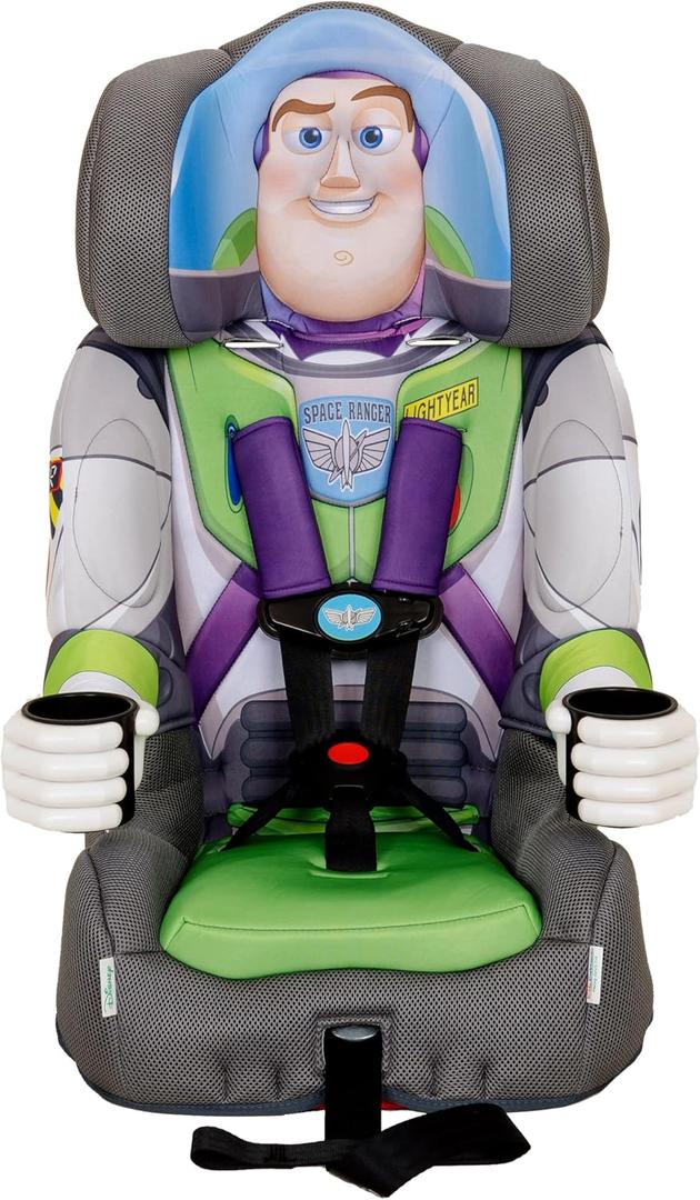 KidsEmbrace 2-in-1 Car Seat | Forward-Facing Harness (26.565 lbs) & Booster Mode (40100 lbs) | Latch | Premium Fit with Multi-Position Headrest, Harness & Recline