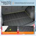 powoq Trunk Mat Compatible with 2023-2025 Mazda CX-5 Cargo Liner All Weather Protection Cargo Mat Replacement for Mazda CX-5 2023-2025 Accessories