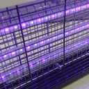 Buzbug LED Bug Zapper Indoor, 10 Years Lifespan 3 Lamps Enhance Insect Attraction, 3800V High-Voltage, Electric Mosquito Zapper, Fruit Fly Mosquito Moth Gnat Trap, Killer, Zapper -MA009