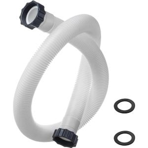 1.5" Diameter 29060E Pool Pump Replacement Hose for Intex Filter Pumps Sand Pump & Saltwater Systems - 59" Long(1 Pack)