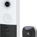 TOUCAN Doorbell Camera, Video Doorbell with Chime, 2-Way Talk, 2.4Ghz WiFi, Night Vision, PIR Motion Detection, Compatible with Alexa and Google Assistant,Indoor Outdoor Surveillance