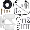 Carburetor Carb Rebuild Repair Kit Fit for Polaris Sportsman 500 4x4 HO 2001-2012 Compatible with Scrambler Worker ATP 500 4x4 HO 2001 2002 2003 2004 2005 2006 2007 2008 2009 2010 2011 2012
