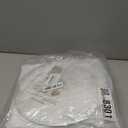 Bed Canopy with Pom Pom Cotton Canopy for Kids Crib Baby Girl Netting Cover Canopy Crib Curtain Reading Nook Hanging Tent Nursery Play Game Castle Room Decoration (White)