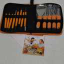 Pumpkin Carving Kit Tools Halloween, 13PCS Professional Heavy Duty Carving Set, Stainless Steel Double-side Sculpting Tool Carving Kit for Halloween Decoration Jack-O-Lanterns