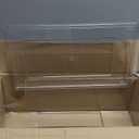 Skinny Can Organizer for Refrigerator, Stackable Tall Skinny Soda Pop Can Holder Dispenser with Lid for Fridge Pantry Rack Freezer, Clear Plastic Storage Bins-Holds 12 Slim Cans (See-through)