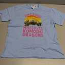 Cool Komodo Dragon Art For Girls Women Komodo Dragon Lover T-Shirt Size M