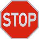 Tellegloww 1 Pack Large Stop Sign 30 x 30 Inch Street Road Sign High Intensity Rust Free Aluminum Street Slow Warning Reflective Waterproof Traffic Safety Stop with 2 Pre-drilled Holes for Driveway