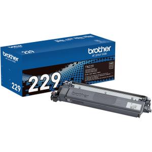 Brother Genuine TN229BK Black Standard Yield Printer Toner Cartridge - Print up to 1,500 Pages(1)