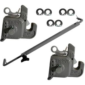 Pat's Easy Change Quick Hitch for Category 2 Tractors and Implements (with Stabilizer Bar)