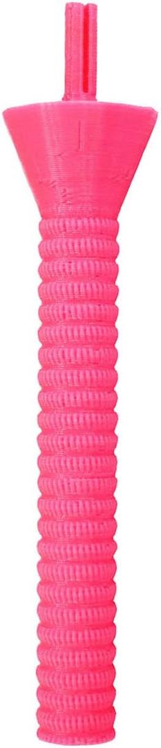 JILINWEI Paper Flower Rolling and Quilling Tools,Paper Flower Center Tool,Plastic Slotted Rolling Curling Quilling Tool to Help Roll Paper Flowers,Pink