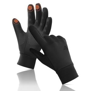 Aerynx Winter Gloves Women Men Cold Weather Thermal Warm Touch Screen 3-Layers Liner Glove, Windproof for Running, Cycling, Biking, Hiking, Driving, Walking, Typing, Sports Shooting, Gaming X2