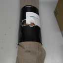 GORILLA GRIP powerGRIP Drawer Shelf and Cabinet Liner, Thick Strong Hold, Non-Adhesive Liners Protect Kitchen Cabinets and Cupboard, Bathroom Drawers, Easy Install, Breathable Mat, 12" x30', Beige