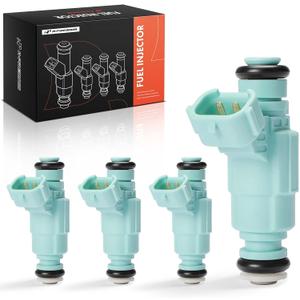 A-Premium Fuel Injectors Compatible with Hyundai Elantra 2006-2012 & Kia Soul 2010-2011, Spectra 2007-2009, L4 2.0L, 4-PC Set, Replace# 3531023800