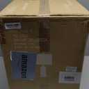 JONATHAN Y 23" Gold/White 2-Light Alabaster and Metal LED Table Lamp, Coastal Glam Modern Bedside Lamp with Nightlight Base and Linen Shade, LED Bulbs Included JYL6202A