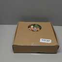 Rattan Natural Star Christmas Tree Topper - Rustic Farmhouse Xmas Treetop with 50 Warm LED Lights for Indoor Christmas Tree Decorations Holiday Seasonal Decor