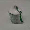 Solid White Finish Ceramic Vase