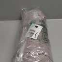 Prite Quilted Tote Bag for Women, Lightweight Puffer Tote with Zipper, Travel Work Nurse Gym Bag(Purple)