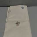 Artoid Mode Brown Poppy Floral Leaves Spring Table Runner, Seasonal Summer Kitchen Dining Table Decoration for Home Party Decor 13x60 Inch