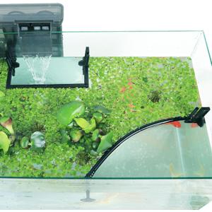 Aquarium Floating Plant Corral, Intercepting Floating Plants from Filters and Heaters, Adjustable Height with Water Level, Can Be Used to Framed and Frameless Aquariums. (Combo Pack).