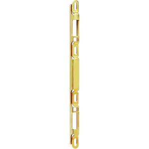 Keeper for 2 Point Sliding Patio Glass Door Mortise Lock with 11-3/4" Faceplate