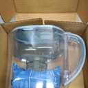 Brita Small 6 Cup Water Filter Pitcher, 1 BritaPlus Filter, Metro, Stone Blue 