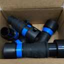 Quick Click Expanded Multi-Brand Power Tool Adapter Set for Dust Collection