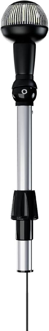 LED Boat Stern Pole Light All-Round LED BOat Stern Light for Pontoon and Small Boat (12 Inch)