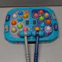 Whack Game Mole for Toddlers, Toys for 3-12 Year Old Boys and Girls, Pounding Game for Kids,Gifts for 3 4 5 6+ Year Old Boys, Interactive Educational Toy with Sound and Light,PK Mode with 2 Hammers (Blue)