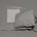 HOXHA Indoor Air Conditioner Window Cover for Inside Window AC Unit Triple Insulation with Elastic Strap (Grey, 17.5"x13.5"x3.5")