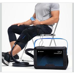 CF-3 Pro Cold Therapy Machine, 16.8QT Large-Capacity Ice Therapy System for Full Knee & Shoulder Coverage, Programmable Recovery System for ACL, TKR & Sports Training