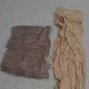 Handepo 2 Pcs Instant Hijab Jersey Hijab for Women Muslim Head Scarf Soft Lightweight Long Stretch Scarf Shawl Wrap (Beige, Khaki)