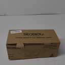 SEOBIOG 2 Pack Plug in Garage Light, Upgraded 200W 20000LM Linkable LED Shop Light, 6500K Ceiling Lights w/ 6 Deformable Panels for Garage, Warehouse, Barn, Basement (Built-in ON/Off Switch)