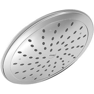Moen Chrome Bathroom 8-Inch Wide Fixed Rainfall Showerhead, 6345