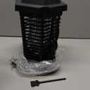 GOOTOP Bug Zapper Outdoor, Mosquito Zapper, Electric Fly Zapper, Mosquito Killer, Fly Traps, 3 Prong Plug, Flying Insects Zapper Indoor Outdoor 90-130V, 4200V, ABS Plastic Outer (Black)