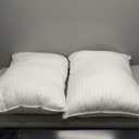 Beckham Hotel Collection Bed Pillows Standard/Queen Size Set of 2 - Original Down Alternative Pillow for Sleeping - Bedding for Back, Stomach or Side Sleepers (White)
