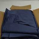 sancua Navy Blue Round Tablecloths 90 Inch, 6 Pack - Circle Fabric Cloth Table Cloths for Wedding Party Banquet Birthday, Washable Polyester Table Cover (Fit 30-72 Inch Tables)