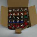 Oviejo C9 Led Replacement Christmas Light Bulb, C9 Multicolor Led Bulbs for Christmas Outdoor String Lights, E17/C9 Intermediate Base-0.6 Watts, 25 Pack