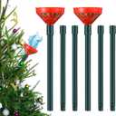2 Pack Christmas Tree Watering Funnel System, 44 Inch Christmas Tree Watering Stick with Adjustable 3-Section Design, Reusable & Spill-Free, Xmas Plant Waterer Tool for Indoor and Outdoor