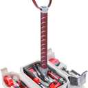 Hammer Tool Set, Multifunctional Hammer Tool Box, Excellent Novelty Gift for Men, Silver
