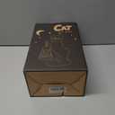 Cat Statues for Garden Decor: Outdoor Sculpture with Warm Lights for Balcony Lawn Patio Yard - Gifts for Mom Grandma Women