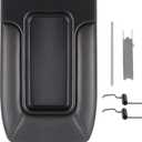 SCITOO Center Console Lid Replacement Kit for 1999-2007 For Chevy Silverado, Avalanche, Suburban, For GMC Sierra, Yukon - Center Console Cover OEM 19127364, 19127365, 19127366 Dark Grey